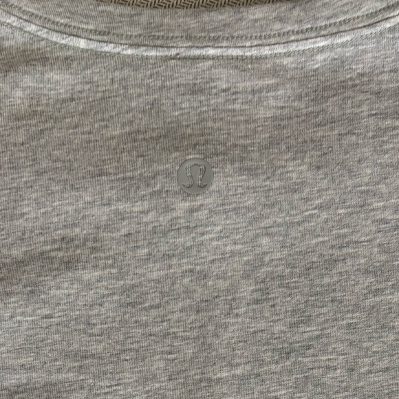 Lululemon Love Tee Heather Gray Long Sleeve. From a Pet Free Smoke Free home - Picture 5 of 5